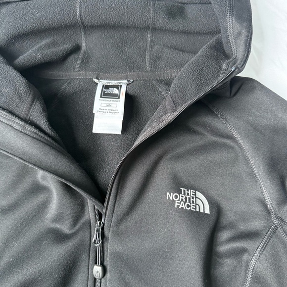 The North Face Women's Fleece Lined Black Full-Zip Jacket - Picture 3 of 7